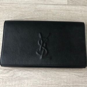 YSL Black Clutch